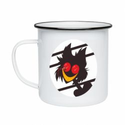 Кружка эмалированная Hazbin hotel Alastor - PrintSalon