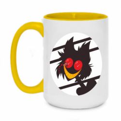 Чашка двухцветная 420ml Hazbin hotel Alastor - PrintSalon