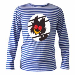 Тельняшка с длинным рукавом Hazbin hotel Alastor - PrintSalon