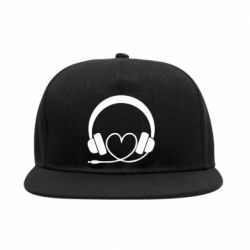Снепбек Headphones and heart - PrintSalon