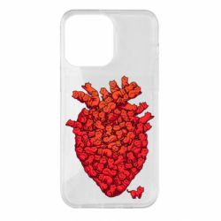 Чехол для iPhone 14 Pro Max Heart of many cats - PrintSalon