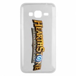 Чехол для Samsung J3 2016 Hearthstone logotip - PrintSalon
