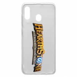 Чехол для Samsung A20 Hearthstone logotip - PrintSalon