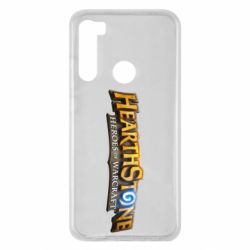 Чехол для Xiaomi Redmi Note 8 Hearthstone logotip - PrintSalon