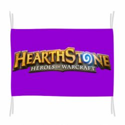 Флаг Hearthstone logotip - PrintSalon