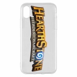Чехол для iPhone X/Xs Hearthstone logotip - PrintSalon