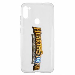 Чехол для Samsung A11/M11 Hearthstone logotip - PrintSalon
