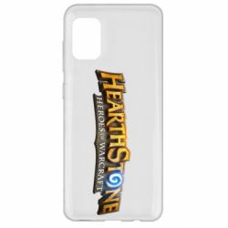 Чехол для Samsung A31 Hearthstone logotip - PrintSalon
