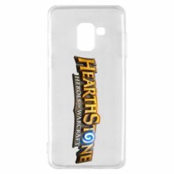 Чохол для Samsung A8 2018 Hearthstone logotip-PrintSalon Чохол для Samsung A8 2018 Hearthstone logotip