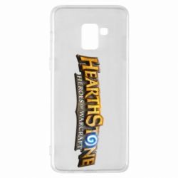 Чехол для Samsung A8+ 2018 Hearthstone logotip - PrintSalon