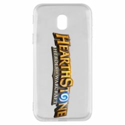 Чехол для Samsung J3 2017 Hearthstone logotip - PrintSalon