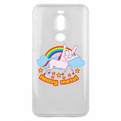 Чехол для Meizu X8 Heavy metal unicorn - PrintSalon