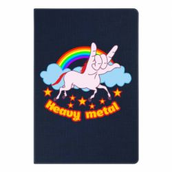 Блокнот с принто Heavy metal unicorn - PrintSalon