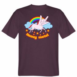 Чоловіча футболка Stedman Heavy metal unicorn-PrintSalon Чоловіча футболка Stedman Heavy metal unicorn