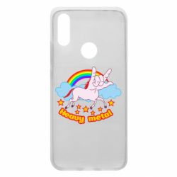 Чехол для Xiaomi Redmi 7 Heavy metal unicorn - PrintSalon