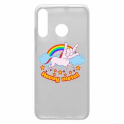 Чехол для Huawei P30 Lite Heavy metal unicorn - PrintSalon