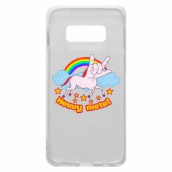 Чехол для Samsung S10e Heavy metal unicorn - PrintSalon