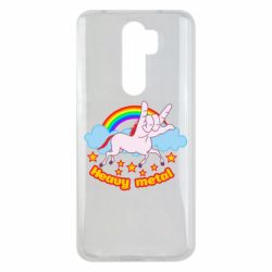 Чехол для Xiaomi Redmi Note 8 Pro Heavy metal unicorn - PrintSalon