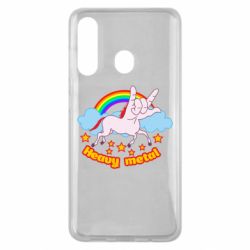 Чехол для Samsung M40 Heavy metal unicorn - PrintSalon
