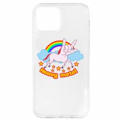 Чехол для iPhone 12 Pro Heavy metal unicorn - PrintSalon