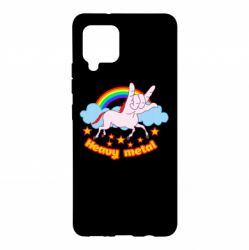 Чехол для Samsung A42 5G Heavy metal unicorn - PrintSalon