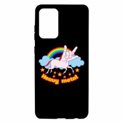 Чехол для Samsung A72 5G Heavy metal unicorn - PrintSalon