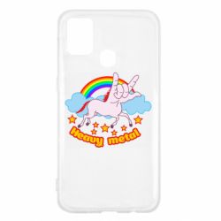 Чехол для Samsung M31 Heavy metal unicorn - PrintSalon