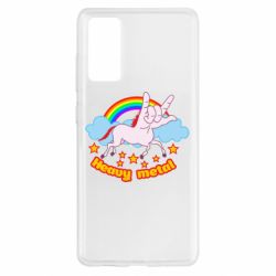 Чехол для Samsung S20 FE Heavy metal unicorn - PrintSalon