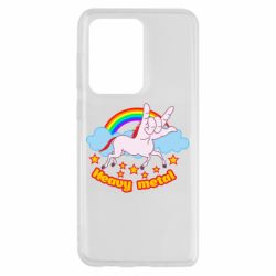 Чехол для Samsung S20 Ultra Heavy metal unicorn - PrintSalon