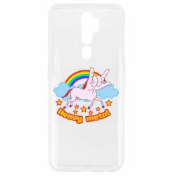 Чехол для Oppo A5/A9 2020 Heavy metal unicorn - PrintSalon