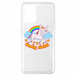 Чехол для Oppo A74 4G Heavy metal unicorn - PrintSalon