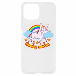 Чехол для Xiaomi Mi11 Lite Heavy metal unicorn - PrintSalon