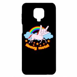 Чехол для Xiaomi Redmi Note 9S/9Pro/9Pro Max Heavy metal unicorn - PrintSalon
