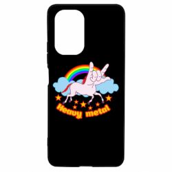 Чехол для Xiaomi Poco F3/K40 Heavy metal unicorn - PrintSalon