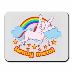 Коврик для мыши Heavy metal unicorn - PrintSalon