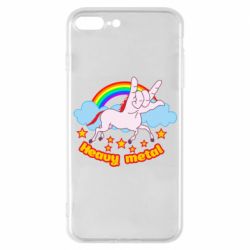 Чехол для iPhone 7 Plus Heavy metal unicorn - PrintSalon