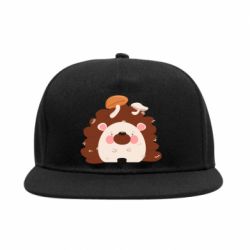 Снепбек Hedgehog with mushrooms - PrintSalon