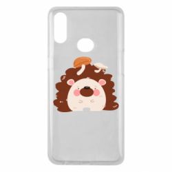 Чехол для Samsung A10s Hedgehog with mushrooms - PrintSalon