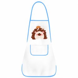 Фартук Hedgehog with mushrooms - PrintSalon