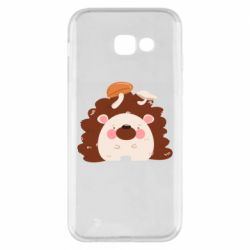 Чехол для Samsung A5 2017 Hedgehog with mushrooms - PrintSalon