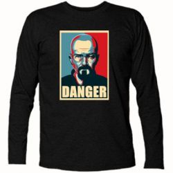 Футболка с длинным рукавом Heisenberg Danger - PrintSalon