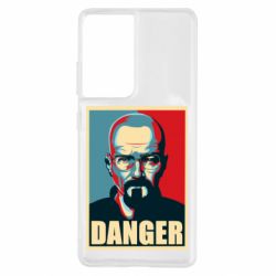 Чехол для Samsung S21 Ultra Heisenberg Danger - PrintSalon