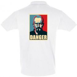 Мужское поло Heisenberg Danger - PrintSalon