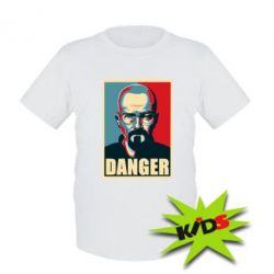 Детская футболка Heisenberg Danger - PrintSalon