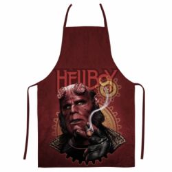 Фартук с 3D принтом Hellboy and cigarette - PrintSalon