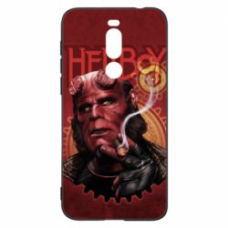 Чехол для Meizu X8 Hellboy and cigarette - PrintSalon