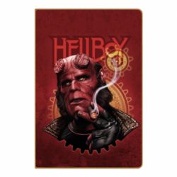 Блокнот с принто Hellboy and cigarette - PrintSalon