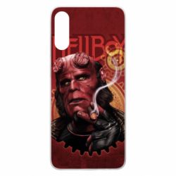 Чехол для Samsung A70 Hellboy and cigarette - PrintSalon