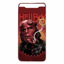 Чехол для Samsung A80 Hellboy and cigarette - PrintSalon