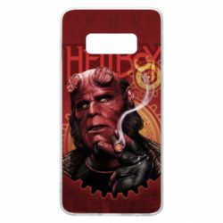 Чехол для Samsung S10e Hellboy and cigarette - PrintSalon